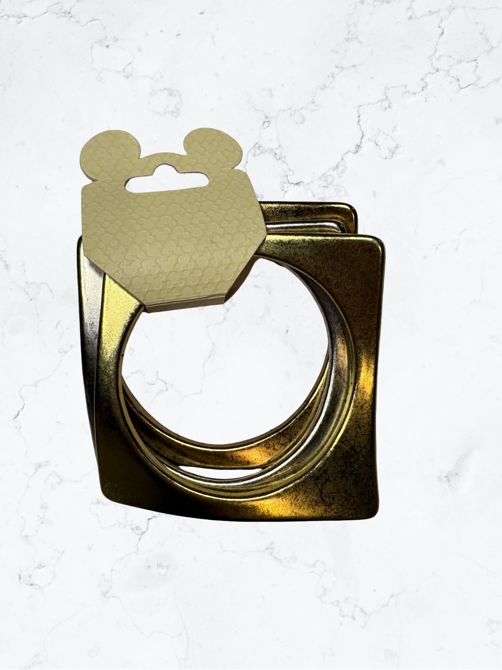 Disney Gold Tone Stackable Bracelet Set